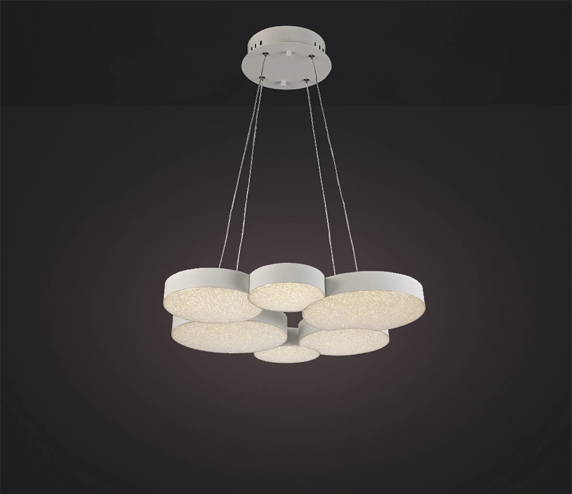 Lunas Ceiling Lights Mantra Fusion Ring Pendants